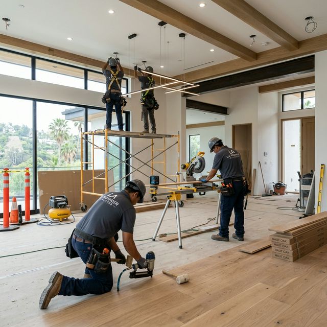 Licensed whole-home remodeling crew Los Angeles